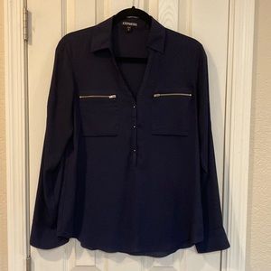 Navy Express dress shirt